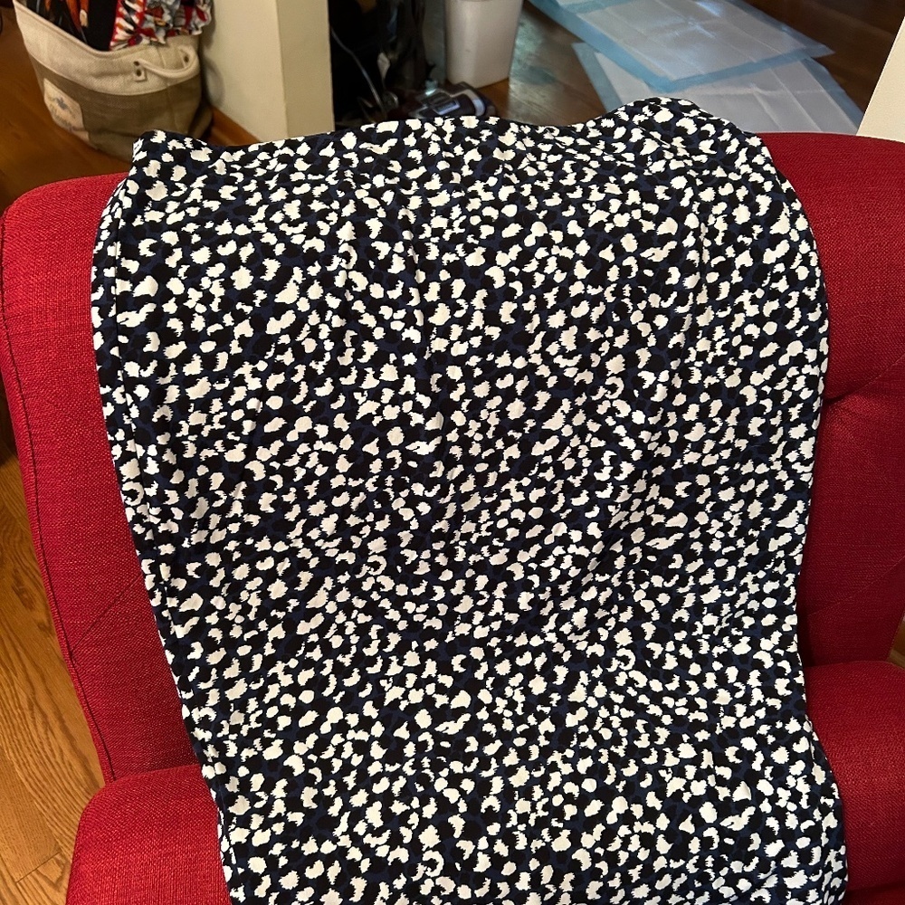 Stylish Black and White Women's Skirt